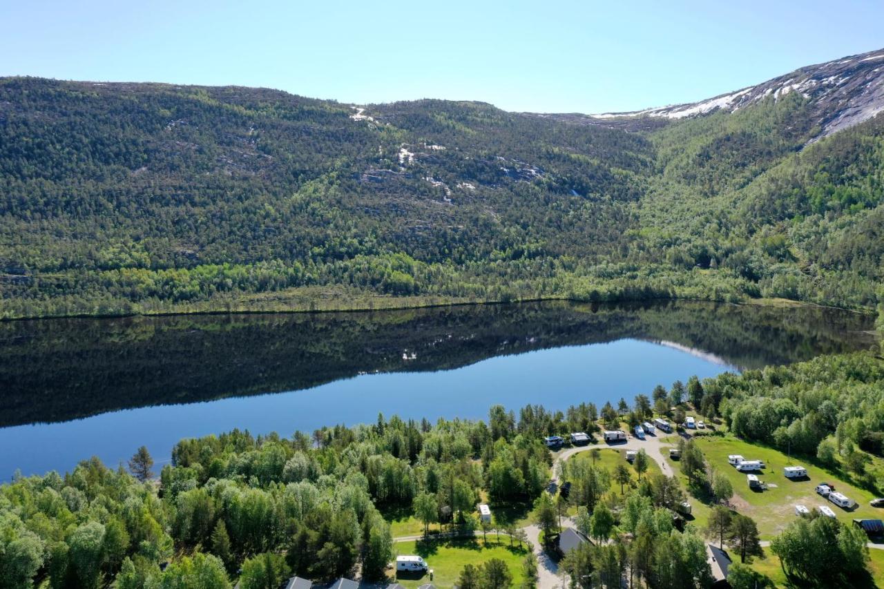 Готель Tommerneset Camping Innhavet Екстер'єр фото