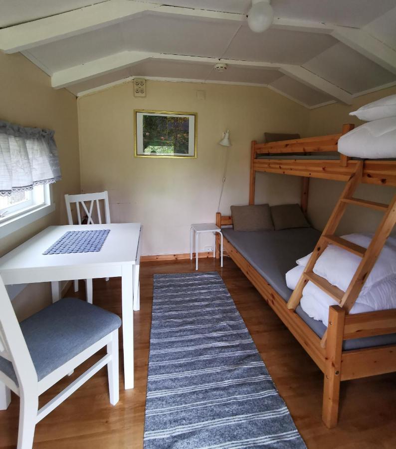 Готель Tommerneset Camping Innhavet Екстер'єр фото