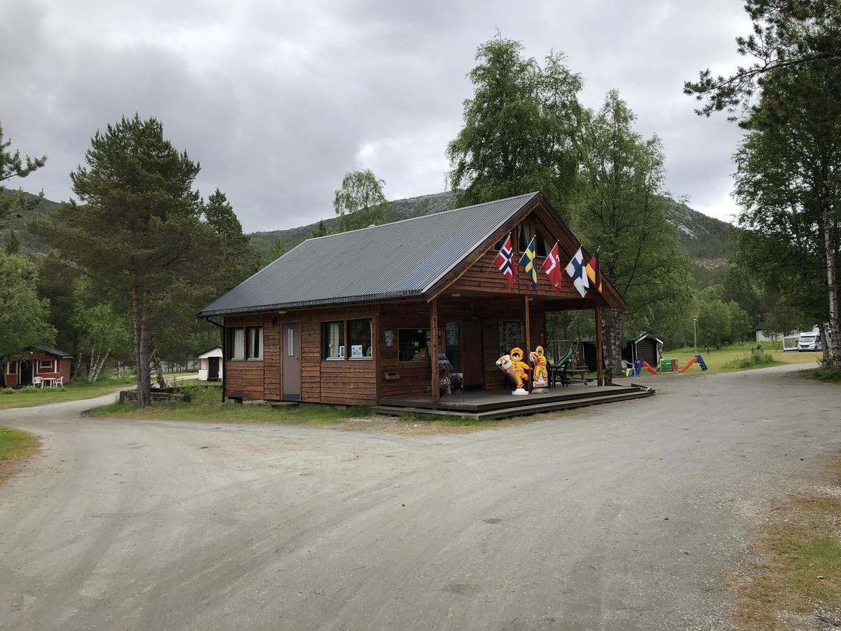 Готель Tommerneset Camping Innhavet Екстер'єр фото